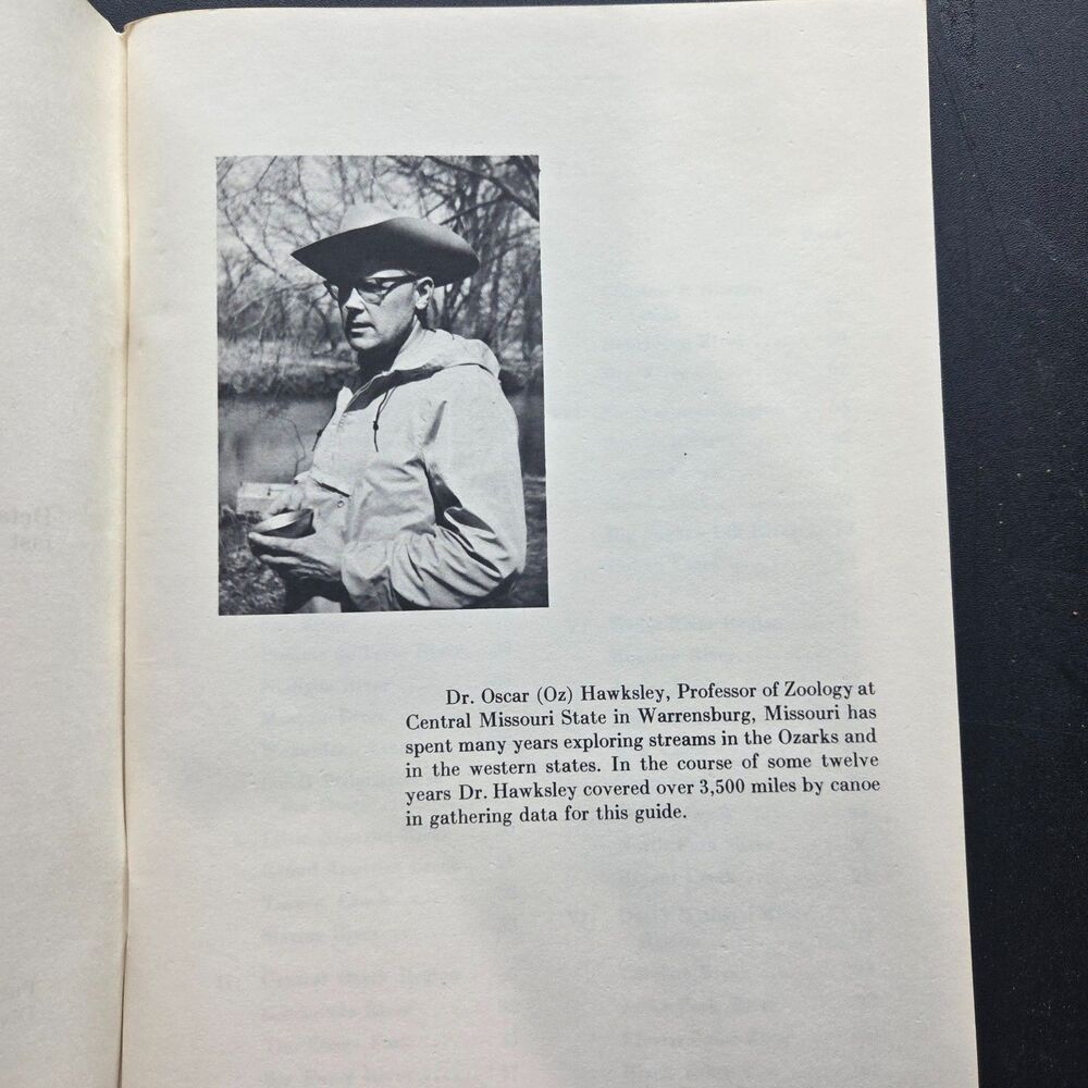 Vintage Missouri Ozark Waterways Fishing Books Fish Guide Conservation Lot - Picture 7 of 9